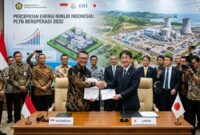 Caption Foto: Ilustrasi pertemuan Dewan Energi Nasional dan delegasi Jepang, rencana pembangunan PLTN Indonesia.