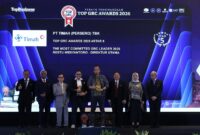 PT TIMAH Sabet Dua Penghargaan TOP GRC Awards 2026, Tegaskan Komitmen Perkuat Tata Kelola
